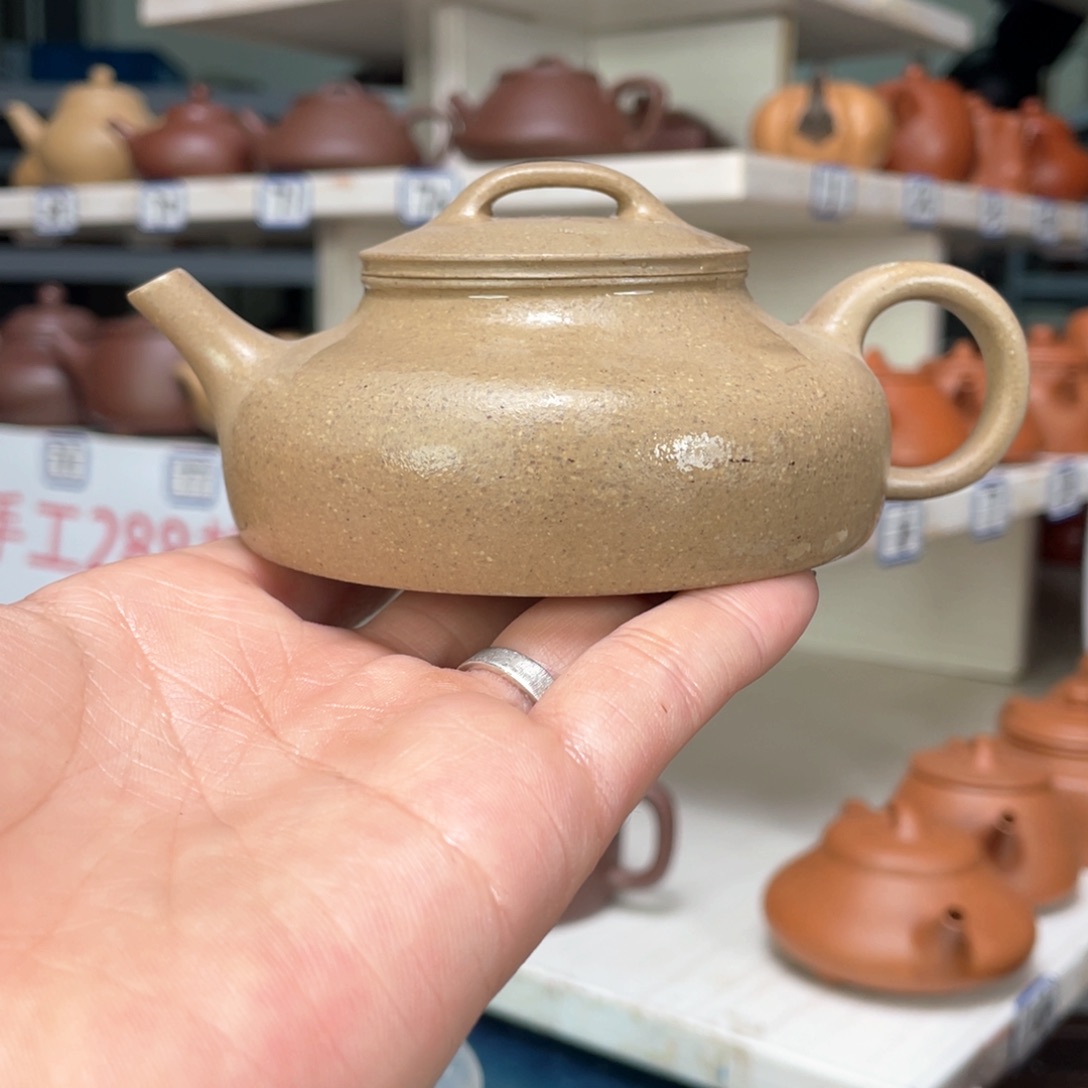 紫砂茶壶青降全手工160毫升