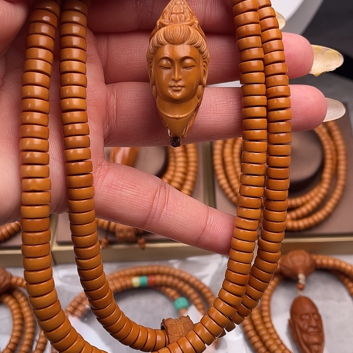 老***.手串/手链橄榄核橄榄核喝酒卡8➕观音