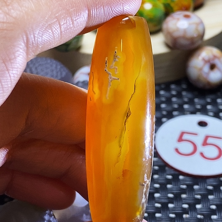 南***单玛瑙/玉髓未镶嵌颈饰