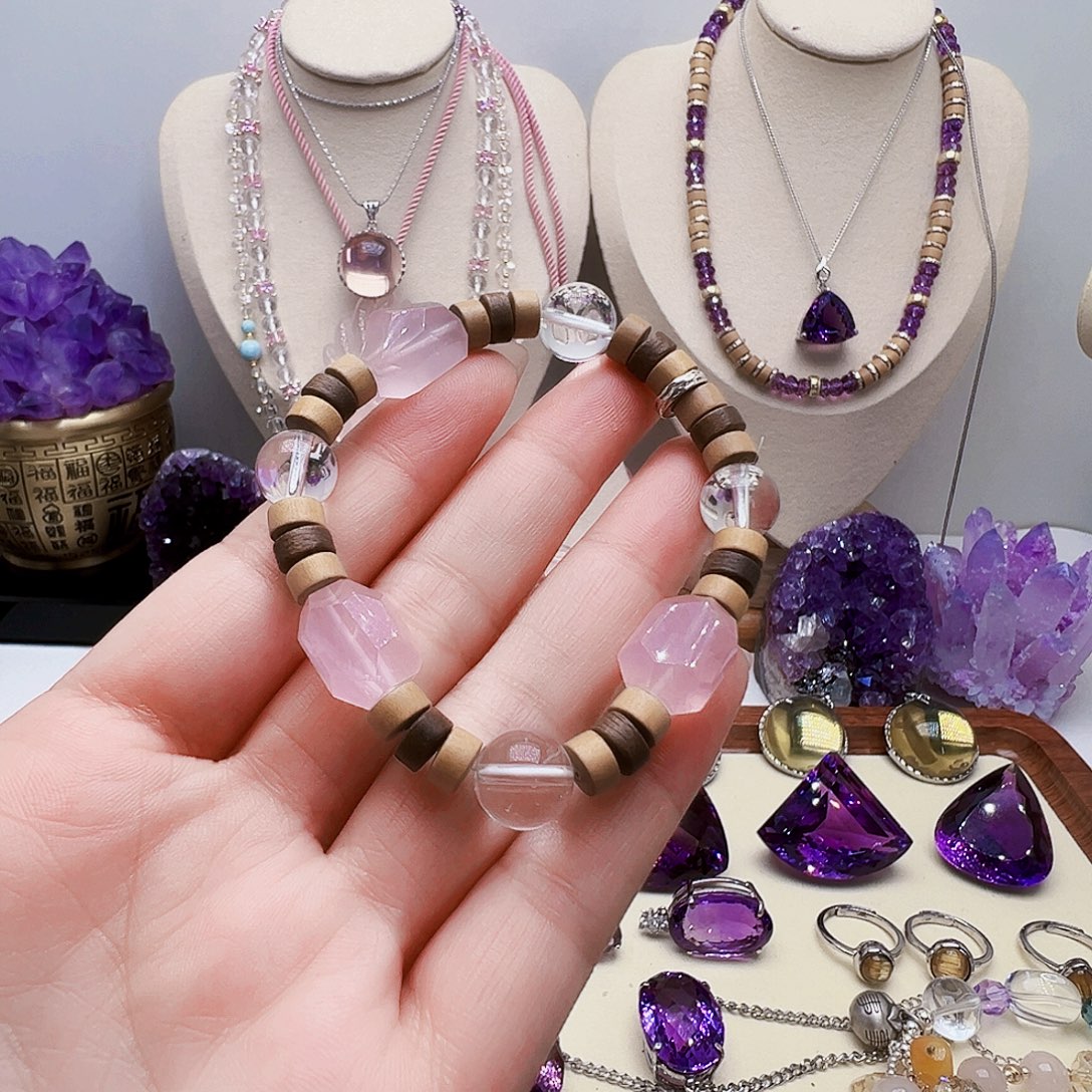 未镶嵌手链水晶水晶