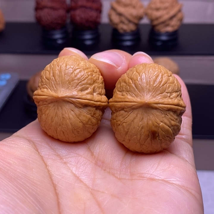 文玩核桃把件招财进宝44