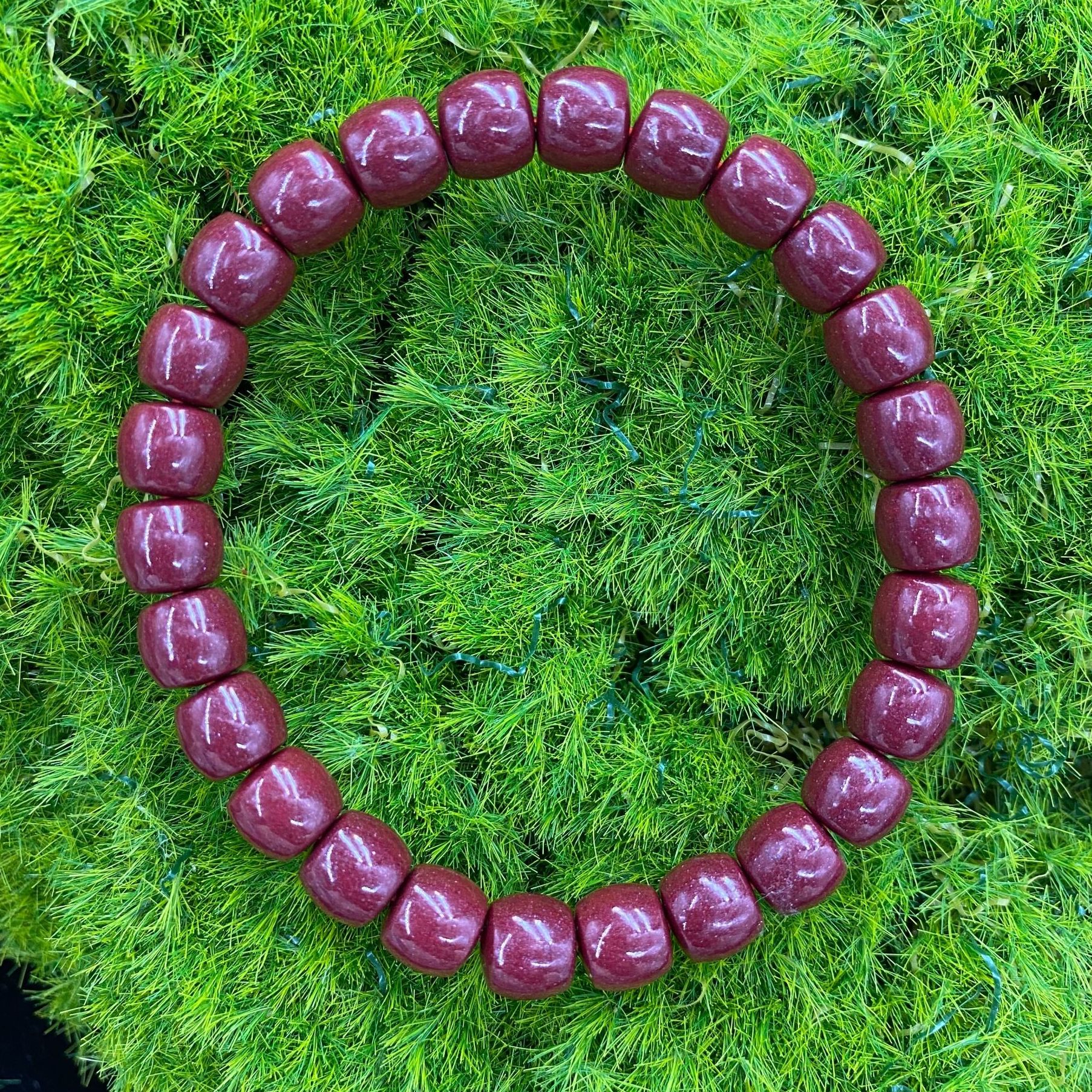 含辰砂工艺品紫金砂手串【小北质检】ZJH243Z4多样性发一7mm+