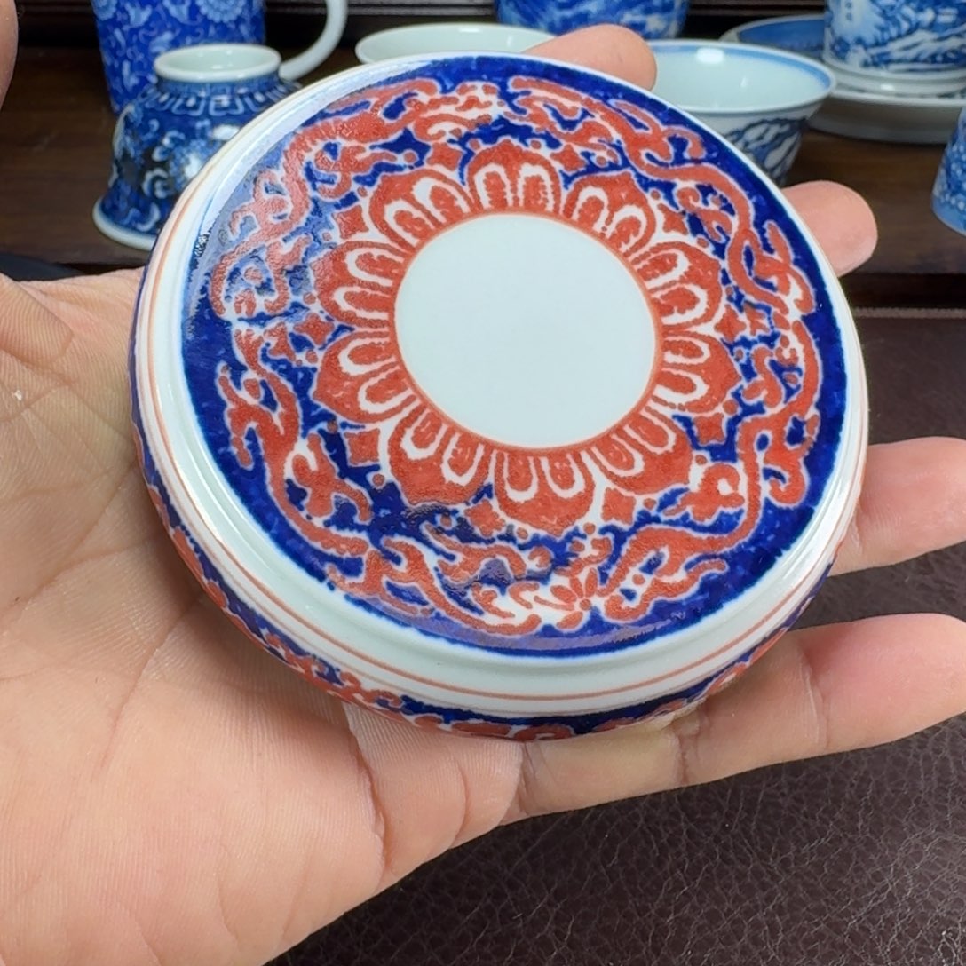 瓷片当代景德镇陶瓷手绘茶具