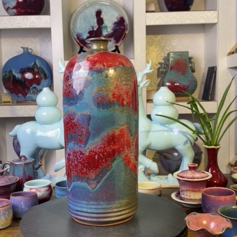 瓷片禹州神后钧瓷原产地~