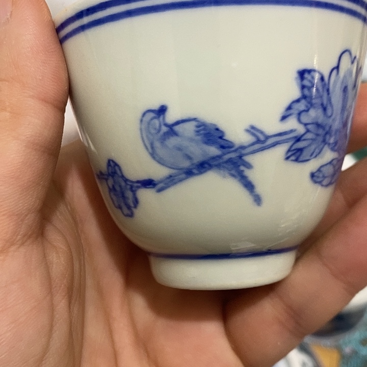 摆件陶景德镇陶瓷主人杯13455