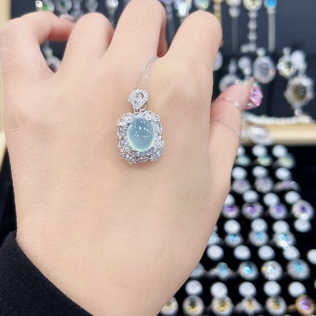 紫晶天然银S925镶嵌戒指