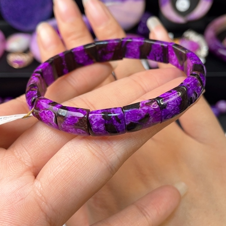 苏纪石（舒俱来）镯排未镶嵌