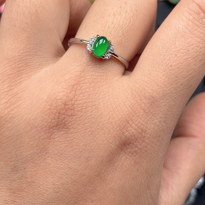 d***e翡翠未镶嵌戒指戒指