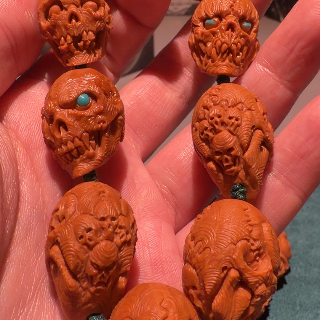 手串/手链橄榄核松石夜王