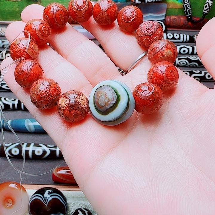 玛瑙/玉髓合金珠宝半成品
