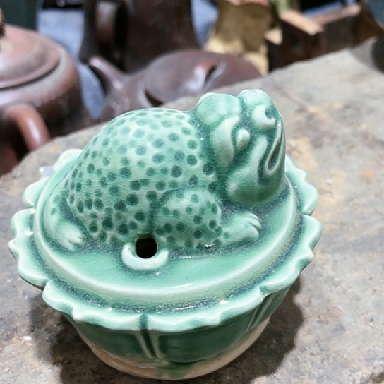 瓦当摆件摆件茶桌茶台陶瓷