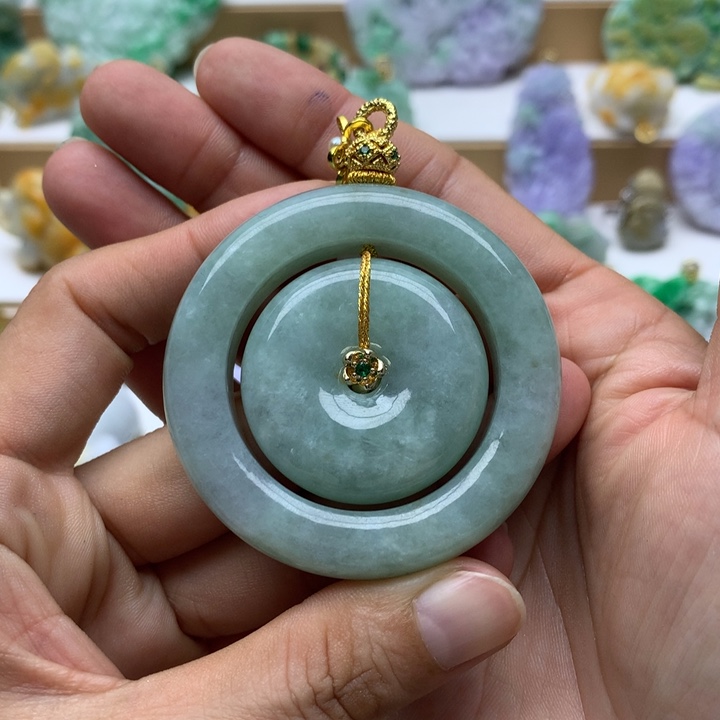 颈饰未镶嵌翡翠翡翠