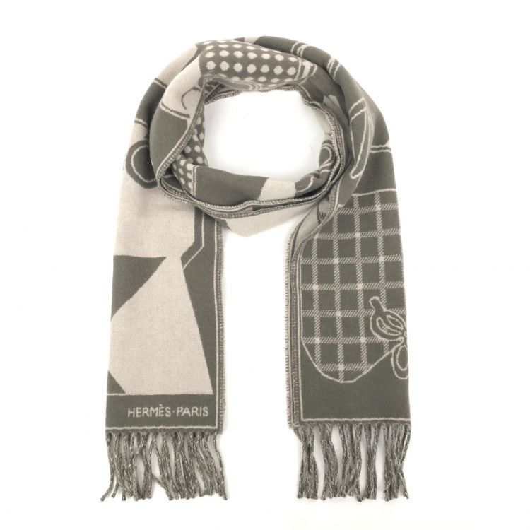 爱马仕/围巾/95新/山羊绒/[251112SJ0002]