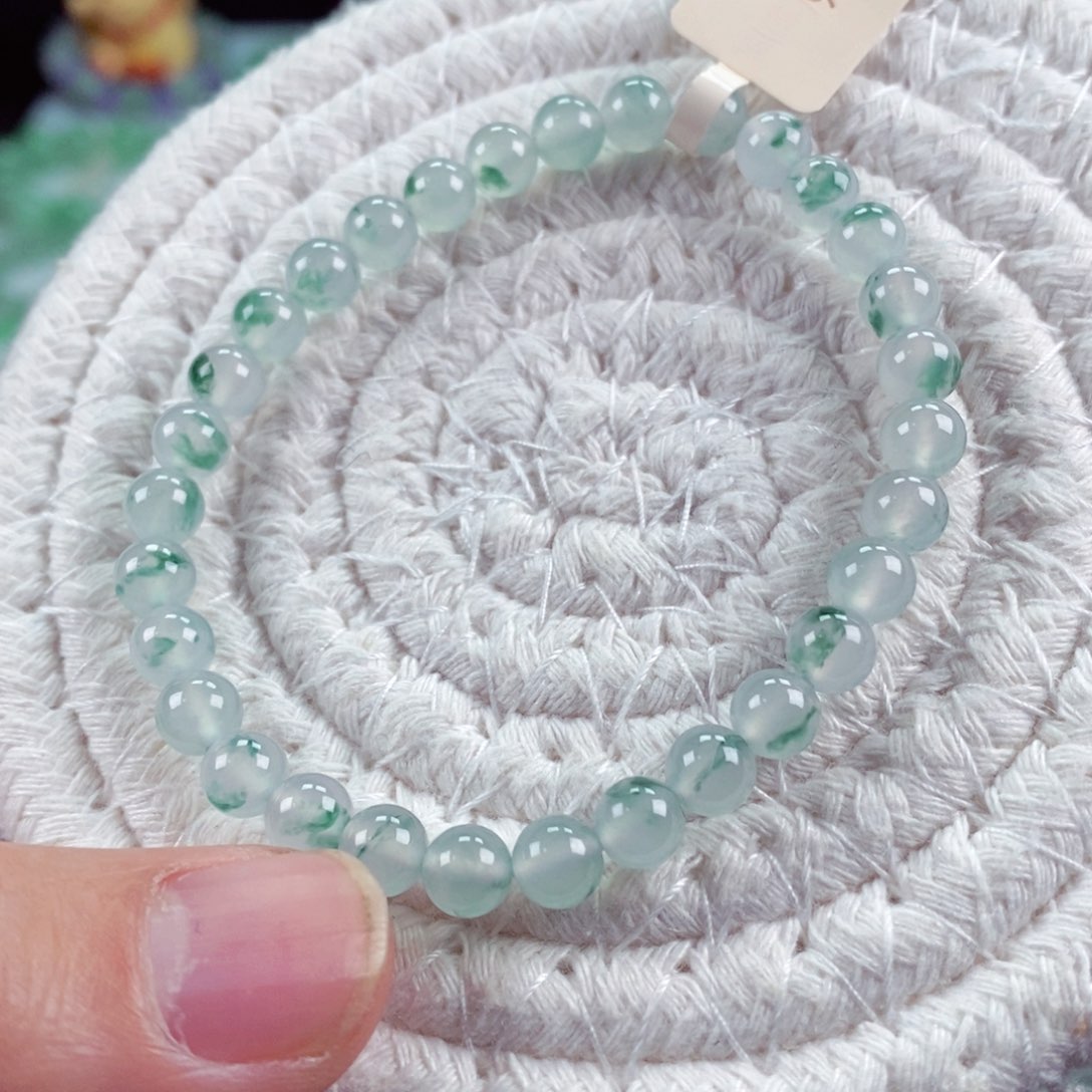 未镶嵌手链翡翠卡6