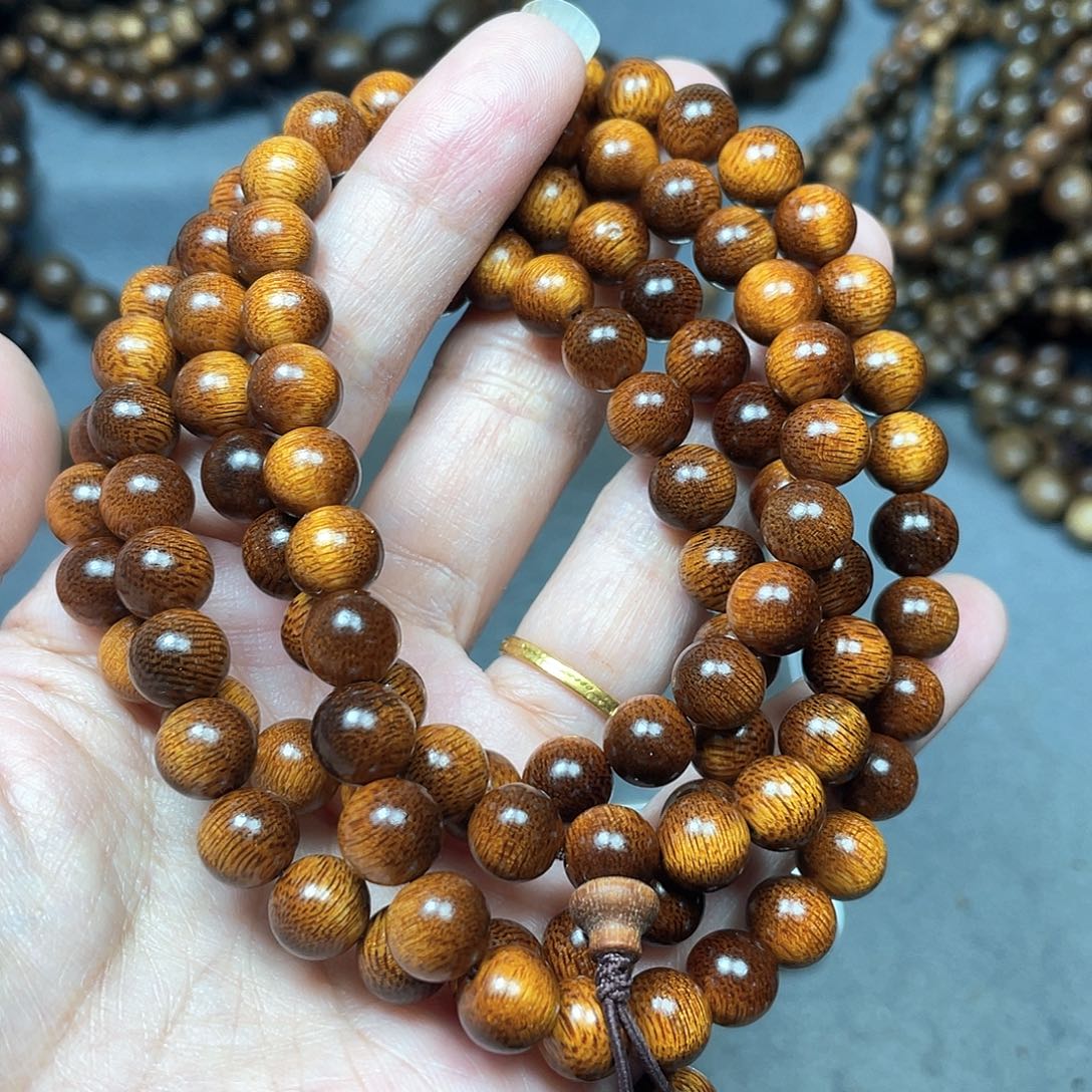 沉香手串非*名富森红土瘤疤1.0