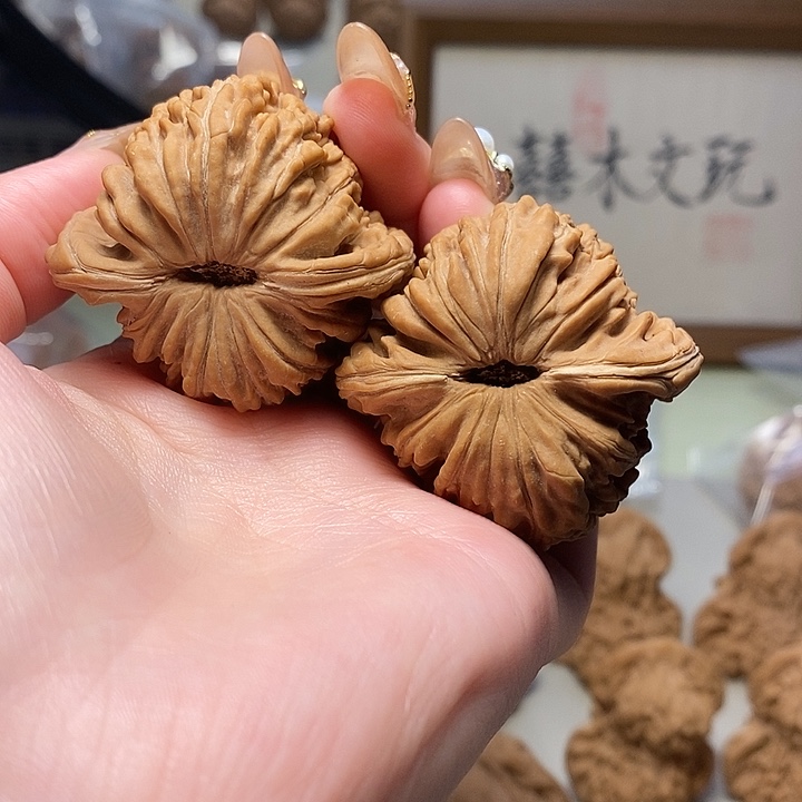 吊坠文玩核桃46四座楼