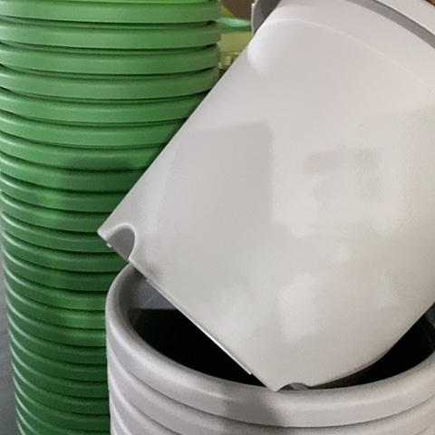 树脂微瑕5#无托灰白6个