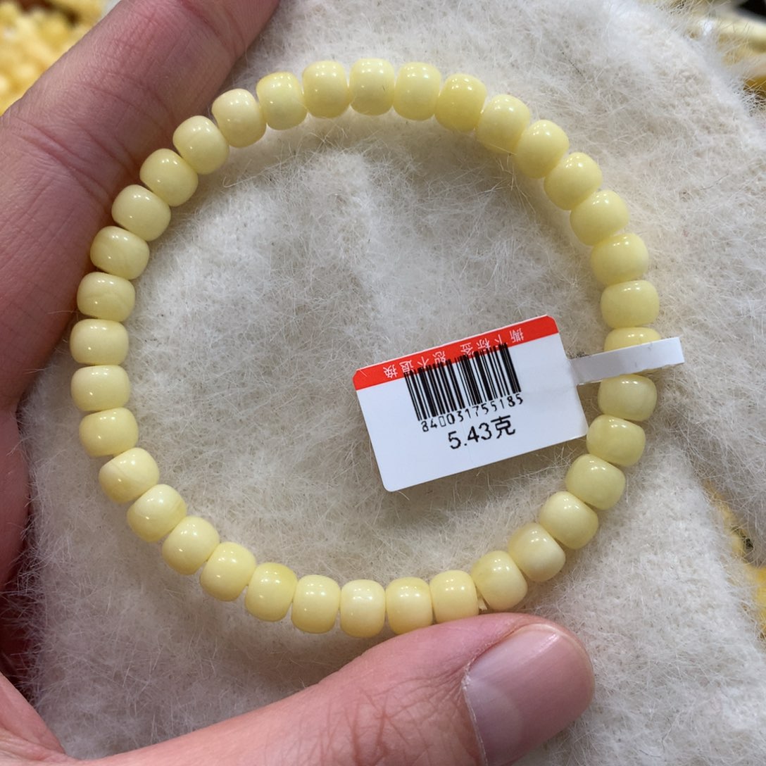 蜜蜡手链未镶嵌蜜蜡