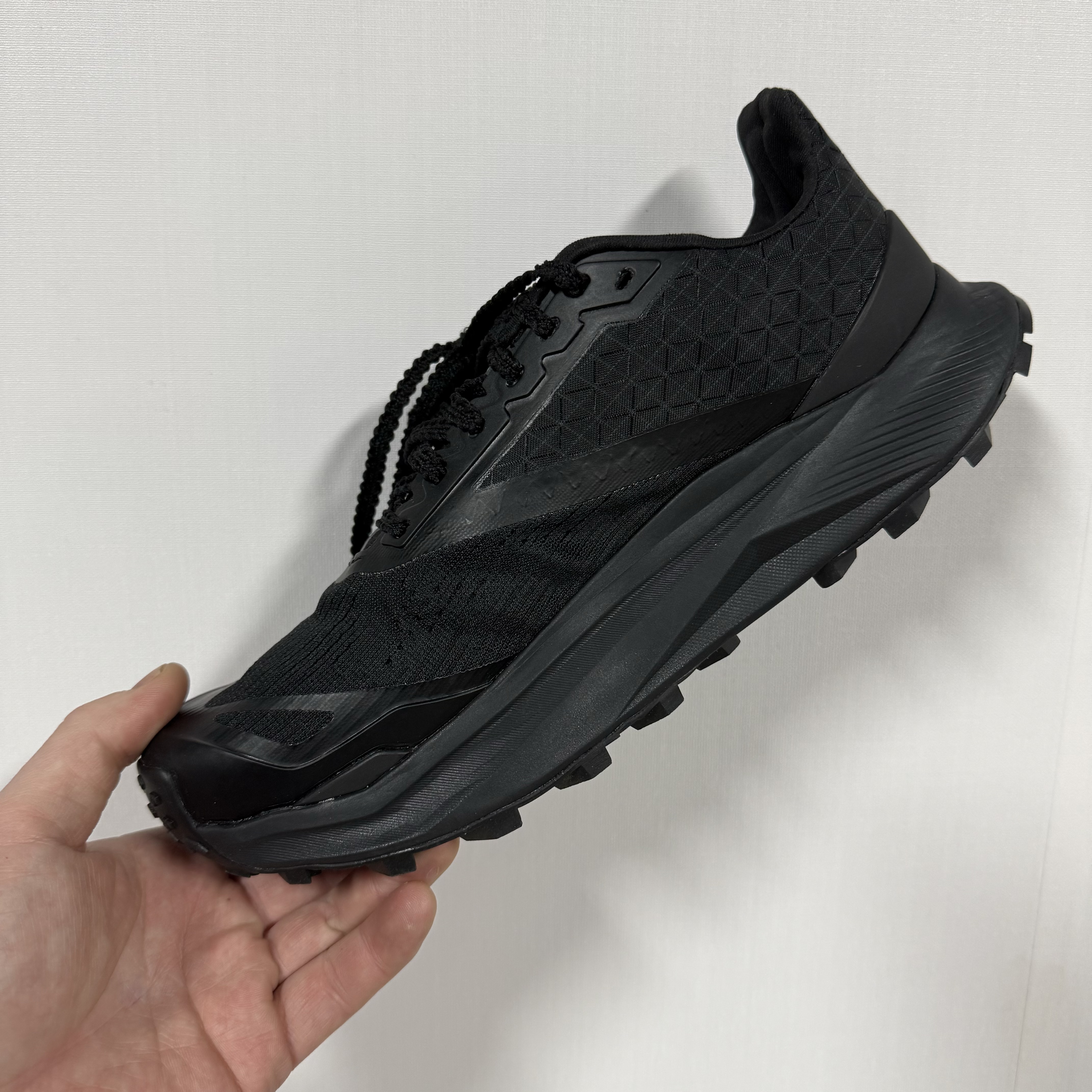 越野跑鞋男鞋黑色