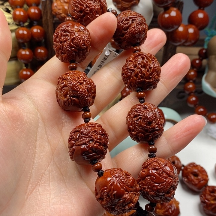 橄榄核吊坠宿****光回血回血了