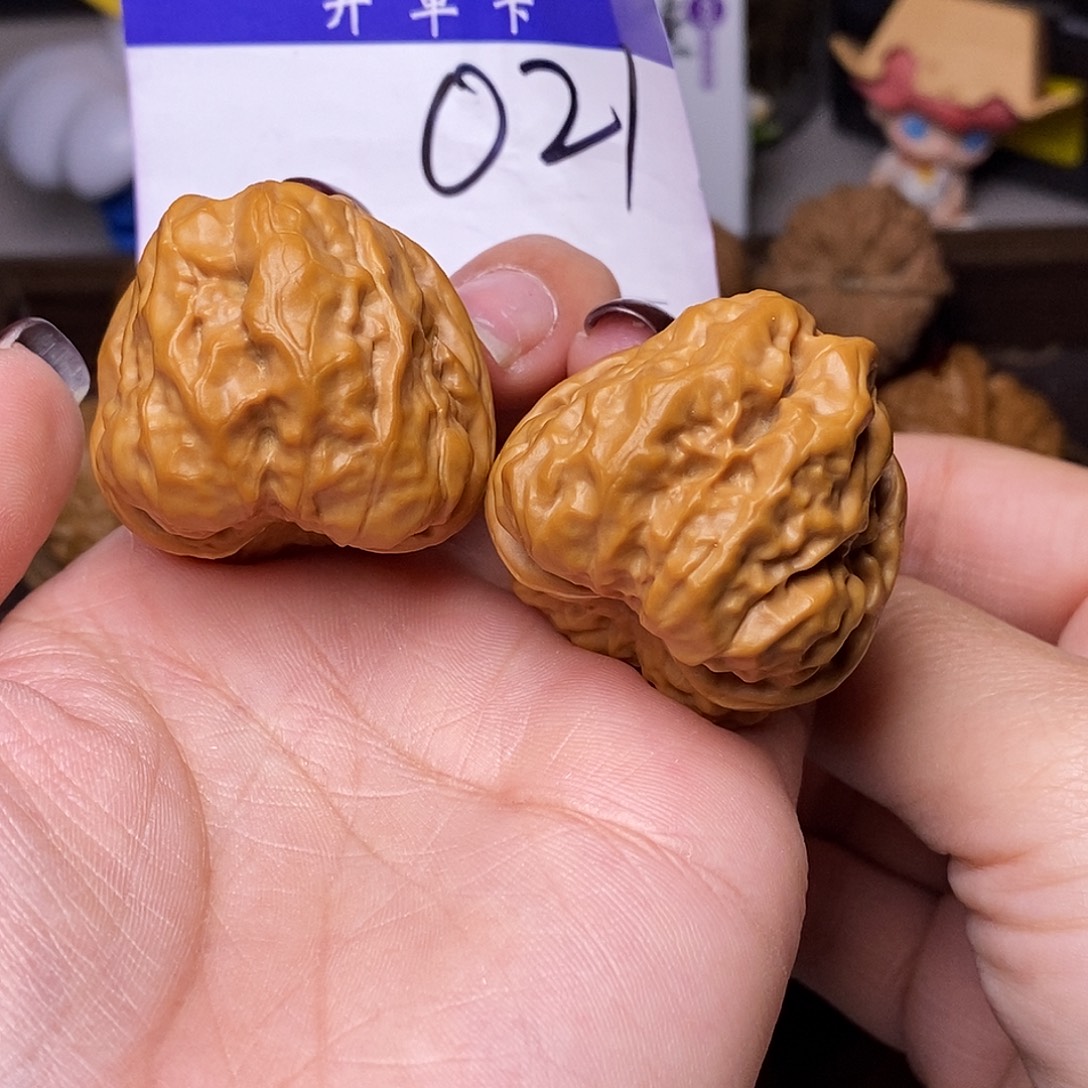 吊坠桃核文玩核桃蛤蟆头37修n