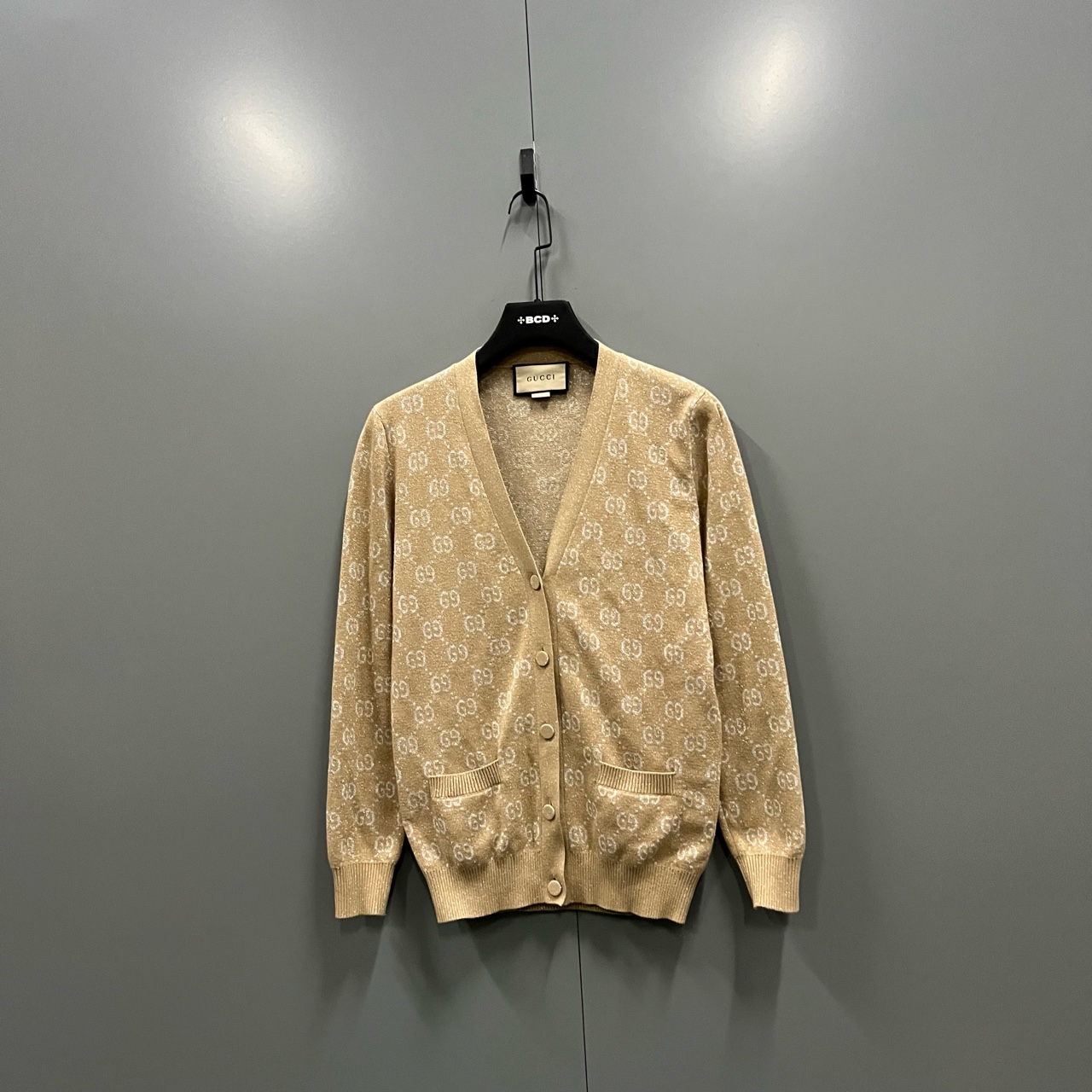 99新 GUCCI/古驰 （bb）126  提花GG针织开衫 S码