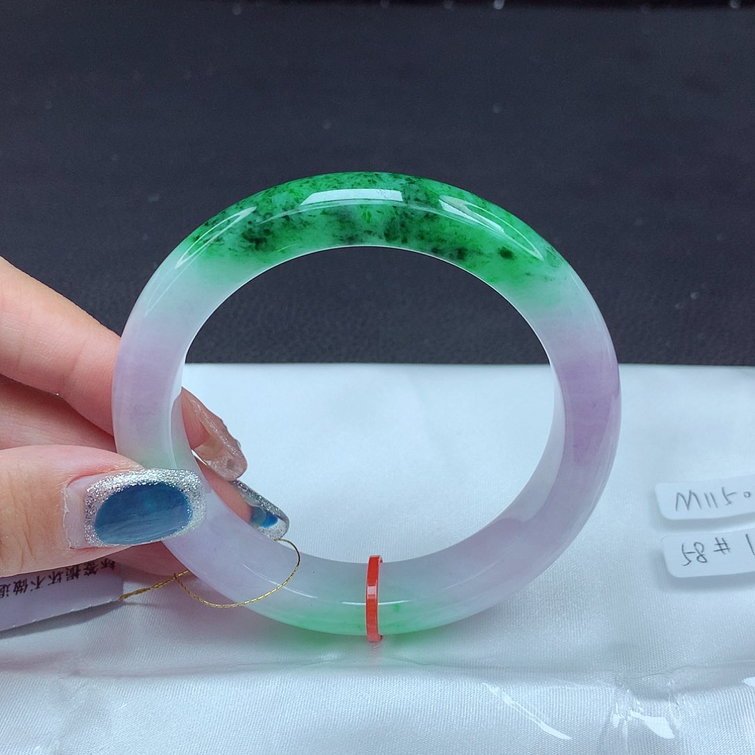 未镶嵌手镯翡翠58圈042