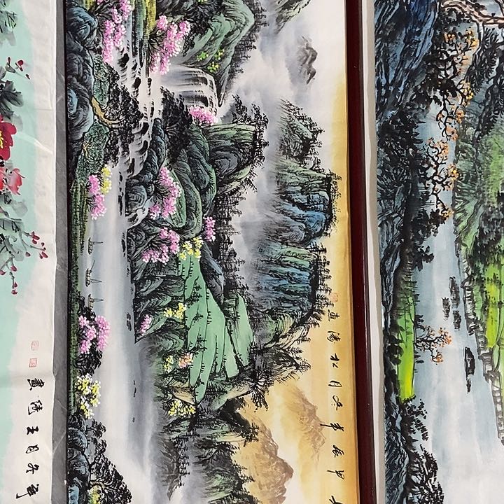 三个张画廊直播间！不带框