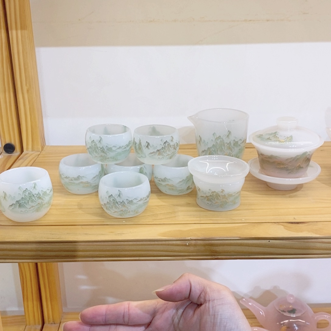 陈****)千里江山套装 不带礼盒 主人杯1