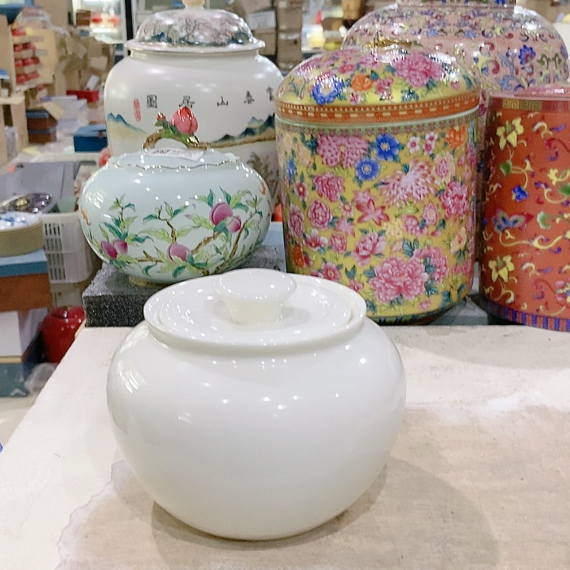 【闪购商品】瓷片陶瓷罐密封罐陶瓷