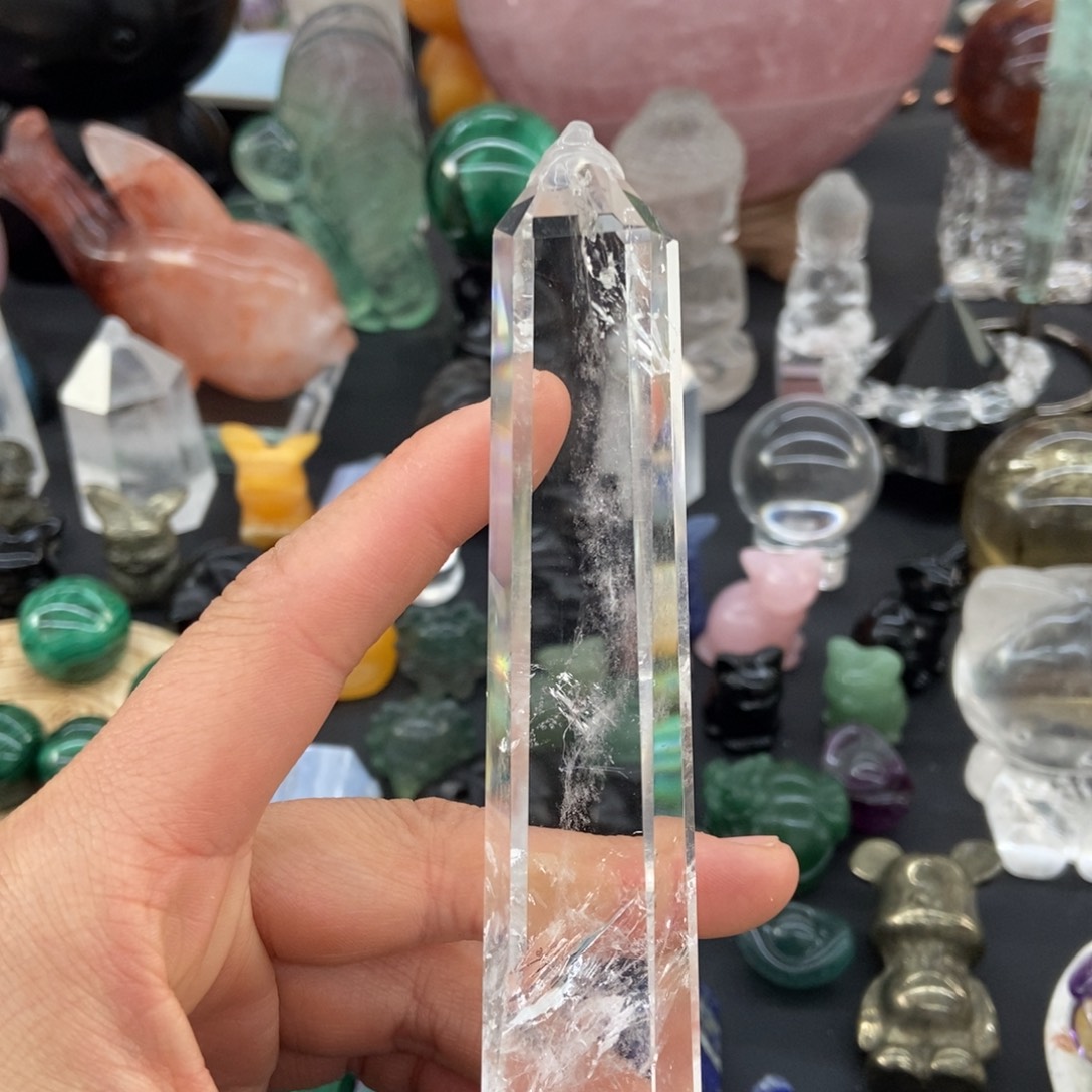 珠宝半成品水晶未镶嵌