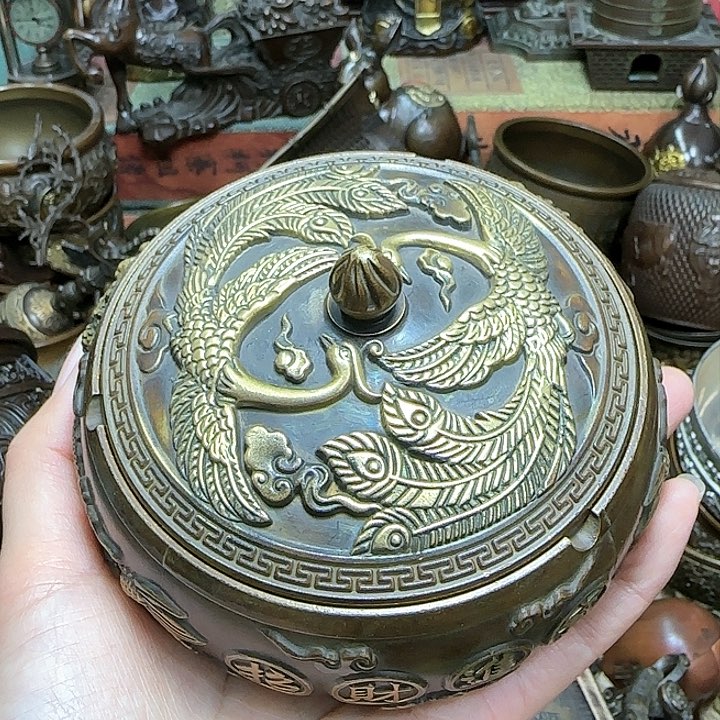 铜材质文玩客厅家具摆件