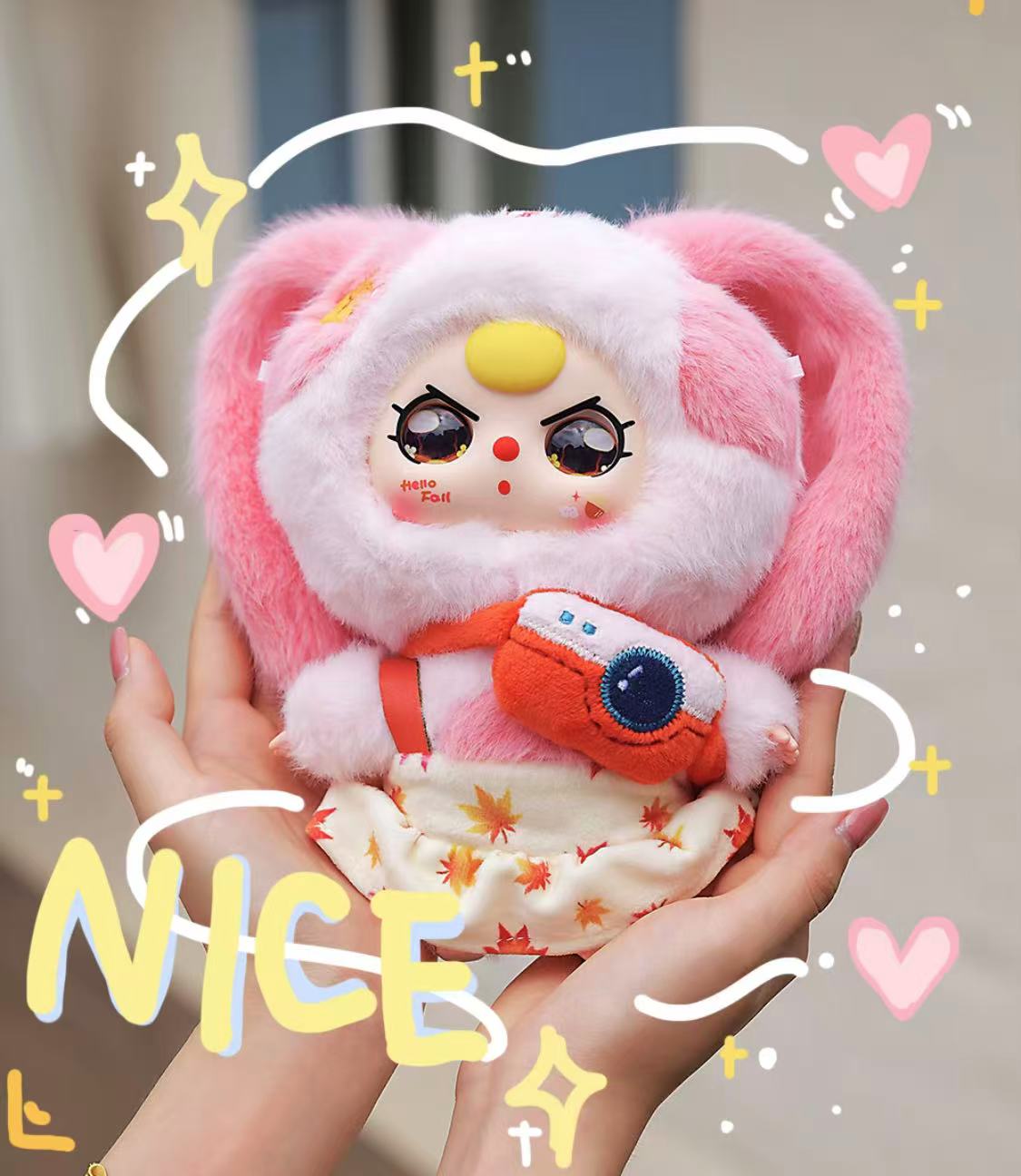 【米米拆盒今晚吃什么】娃三岁秋日童话系列潮玩盲盒背景娃