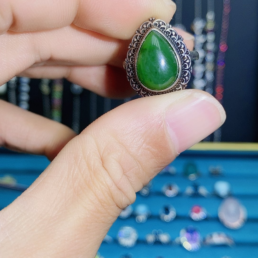 紫晶珠宝半成品银S925镶嵌