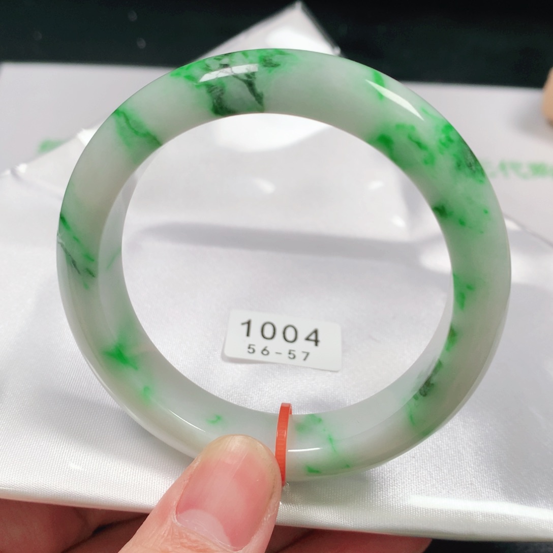 翡翠手镯未镶嵌编号1004