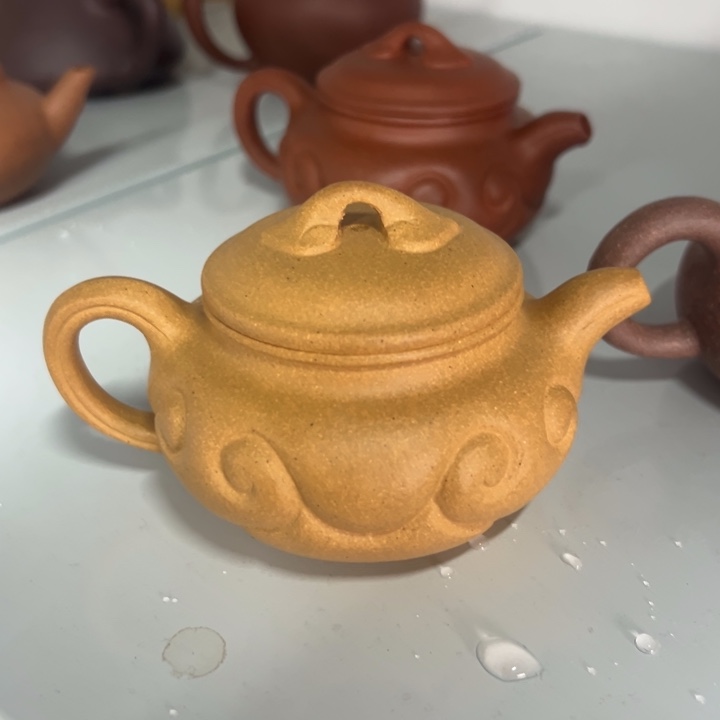 茶案紫砂黄金如意仿古150cc