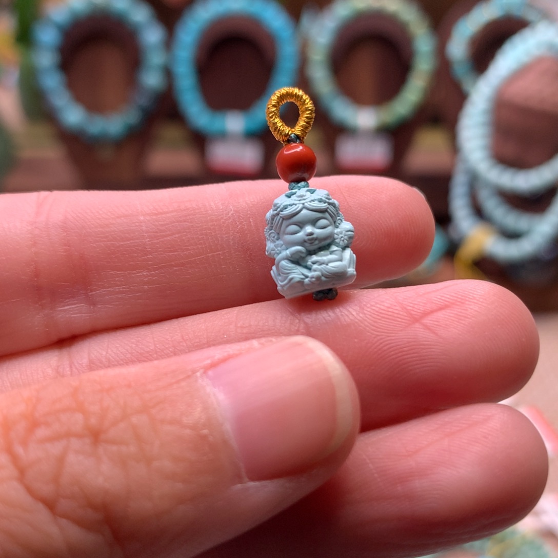 绿松石未镶嵌配饰