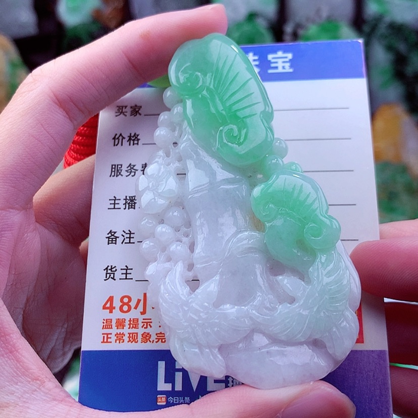 【闪购商品】翡翠颈饰未镶嵌挂件