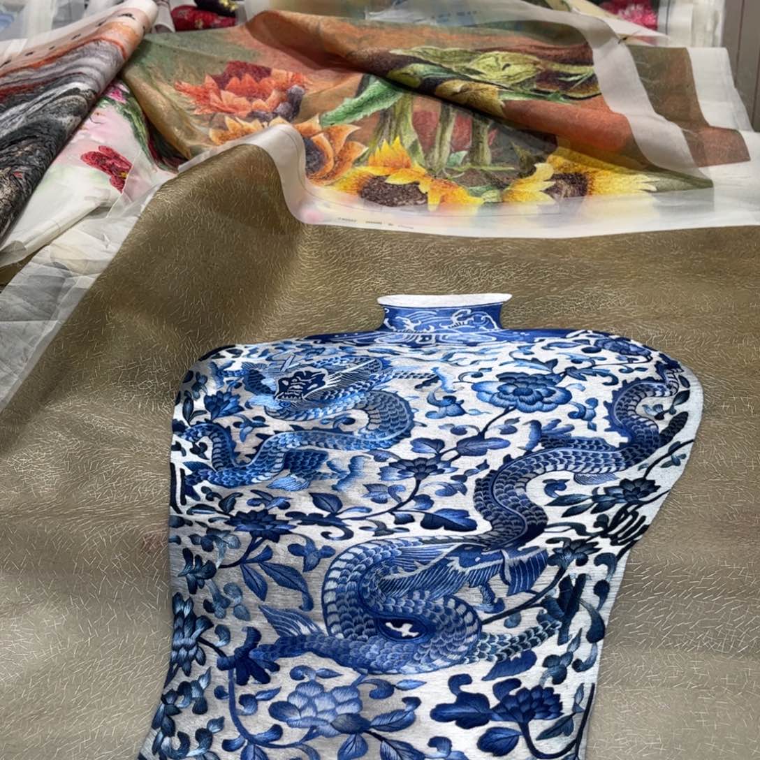 刺绣风***铃纯手工制作工艺制作