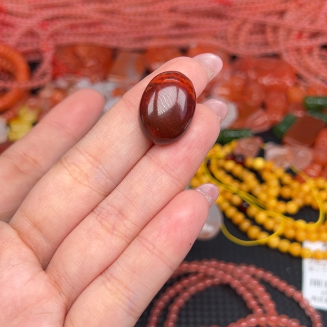 幸****南红玛瑙未镶嵌吊坠(不含链)