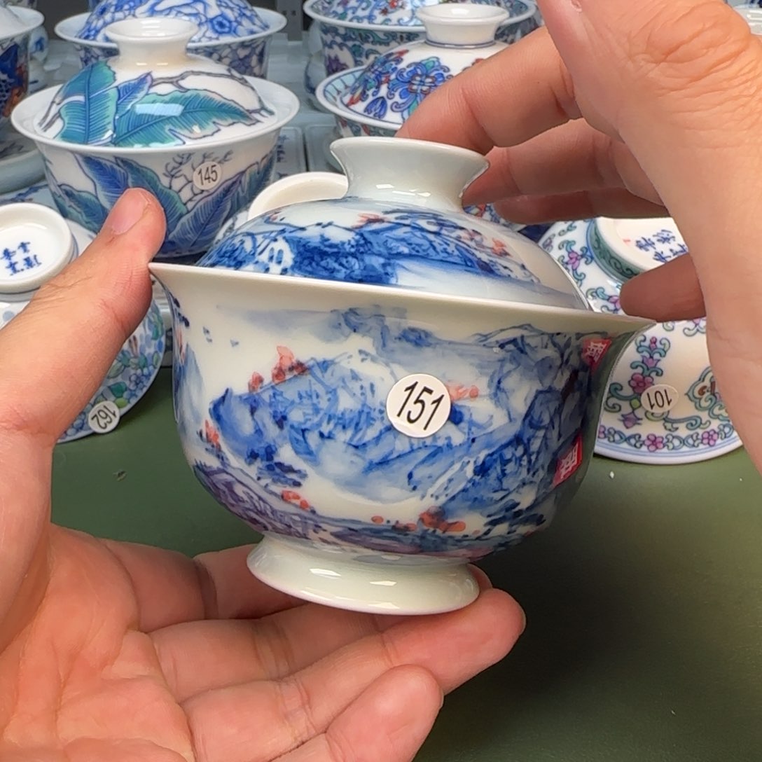 彦祖纯手工手绘茶具151