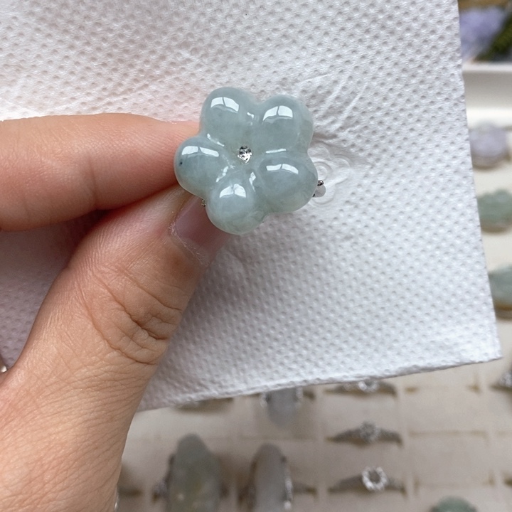 颈饰未镶嵌翡翠天然缅甸翡翠