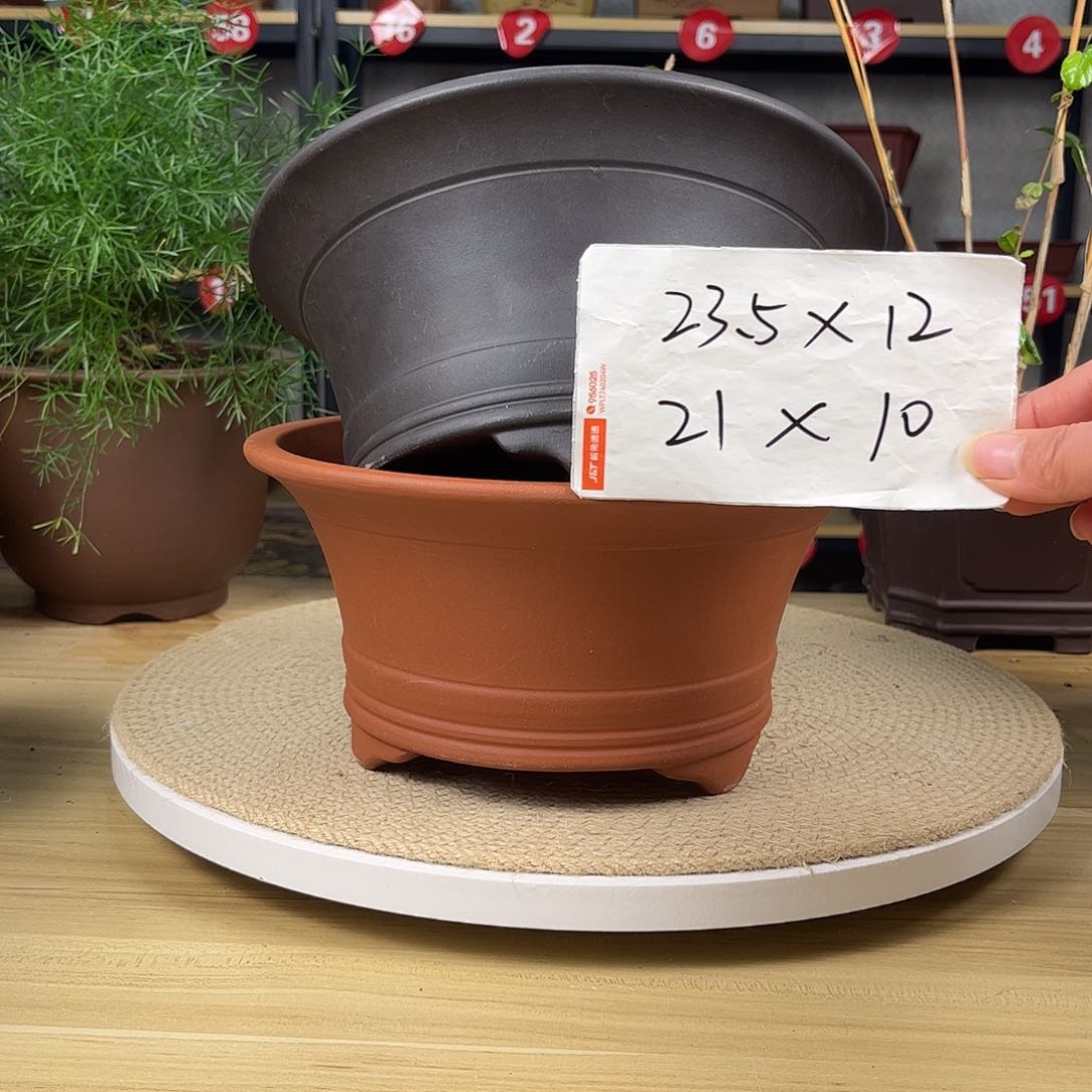 紫砂花盆紫砂花盆