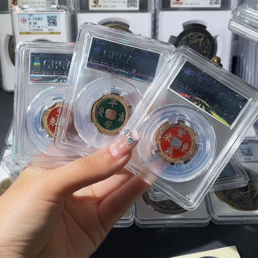 铜恩*小莲，天禧刻花，三个