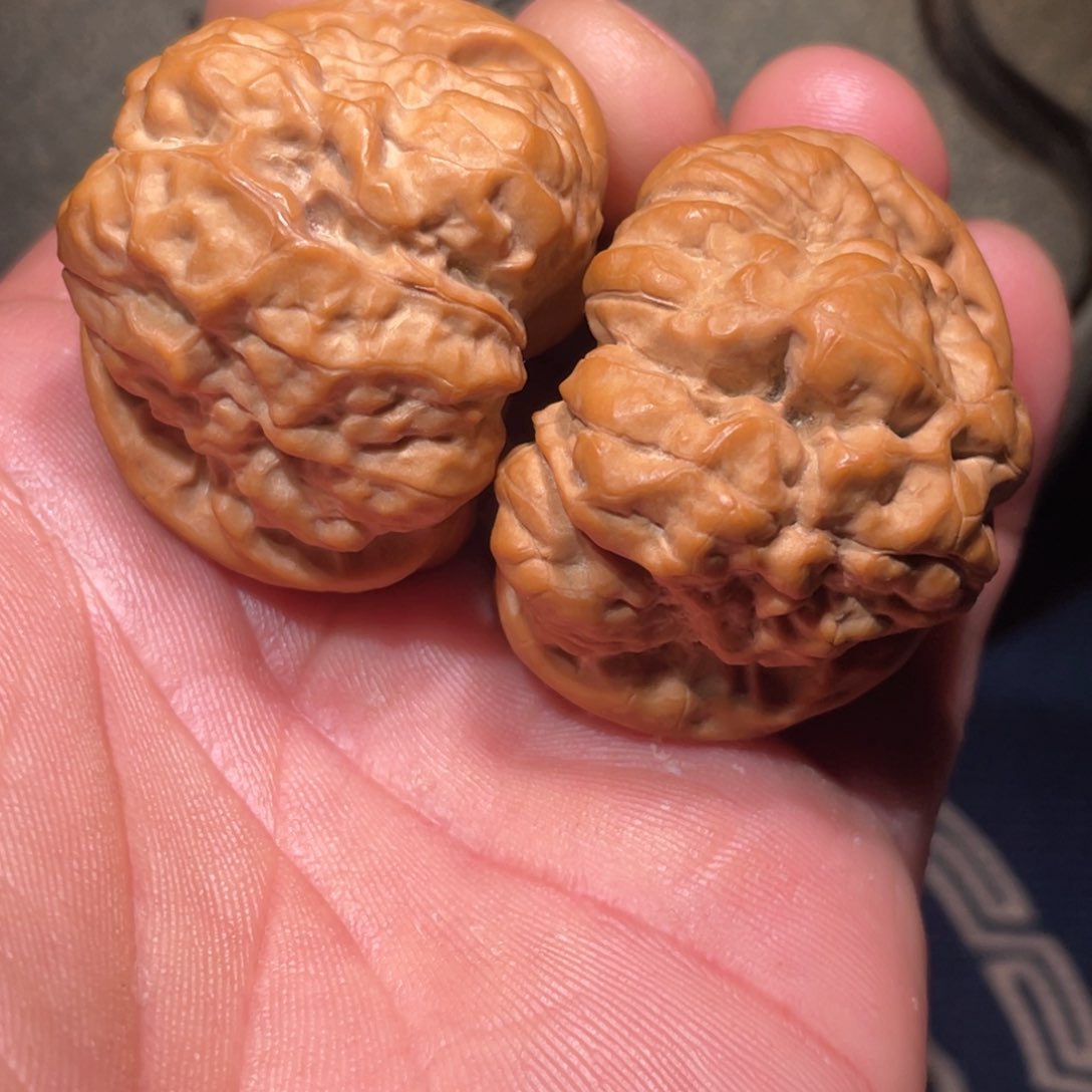 文玩核桃吊坠44尺毕业怀柔一代山地蛙