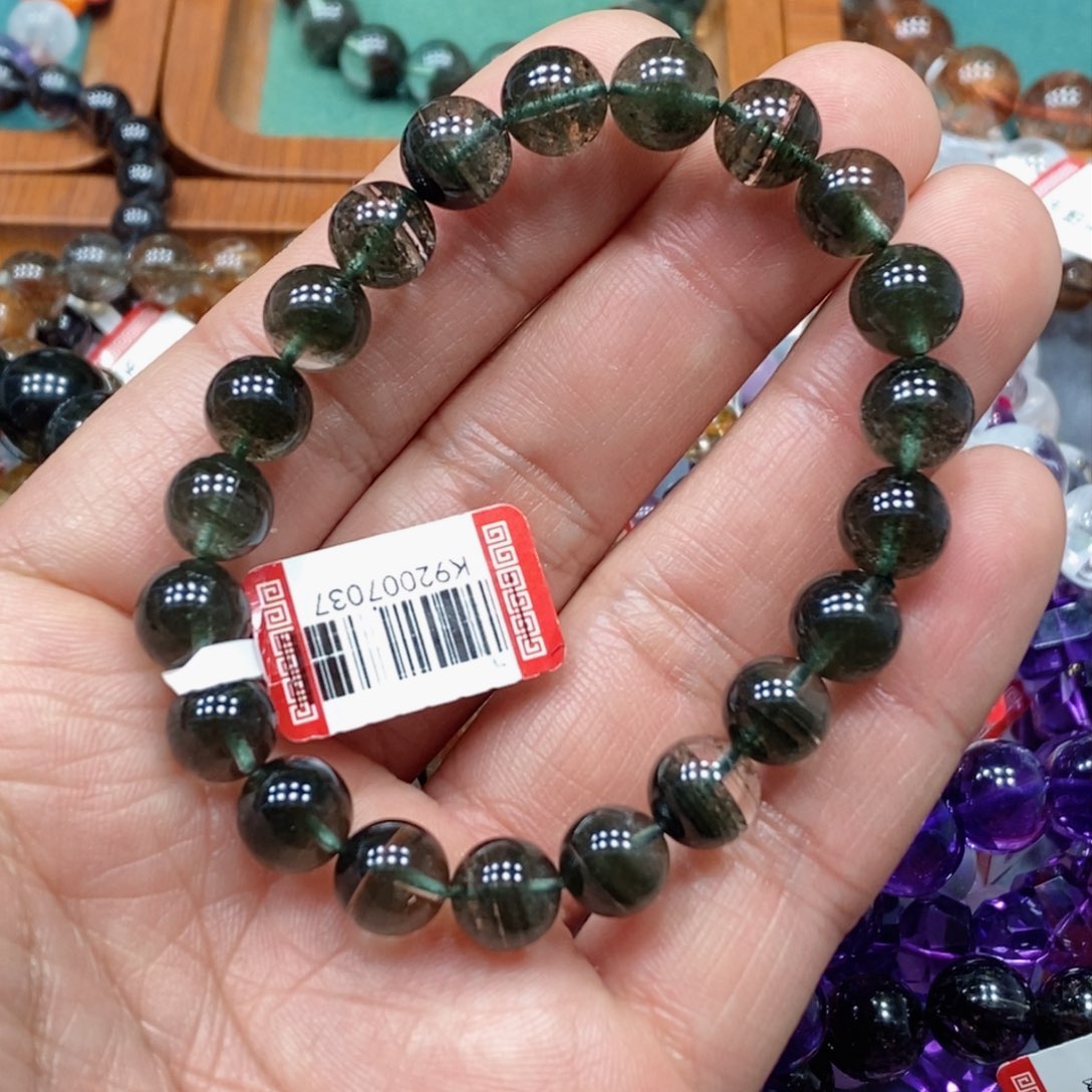 水晶手串未镶嵌天然