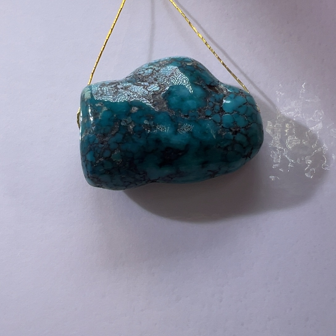 绿松石未镶嵌挂件