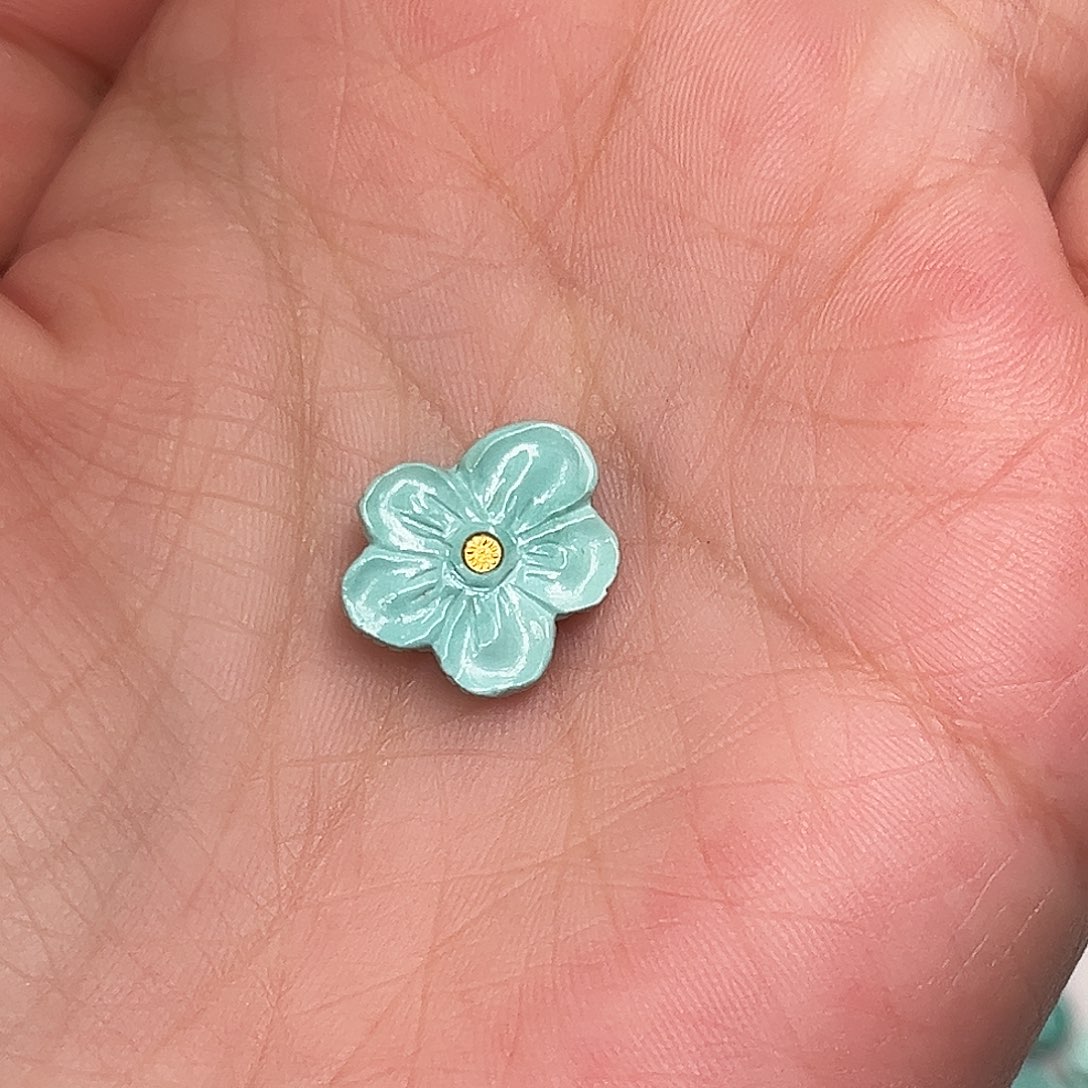 绿松石未镶嵌珠宝半成品
