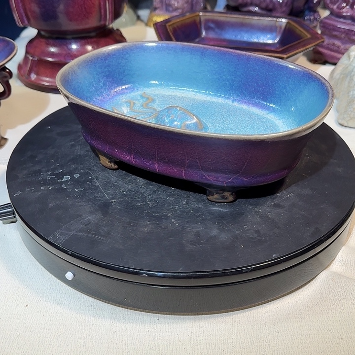 陶摆件钧官窑瓷器