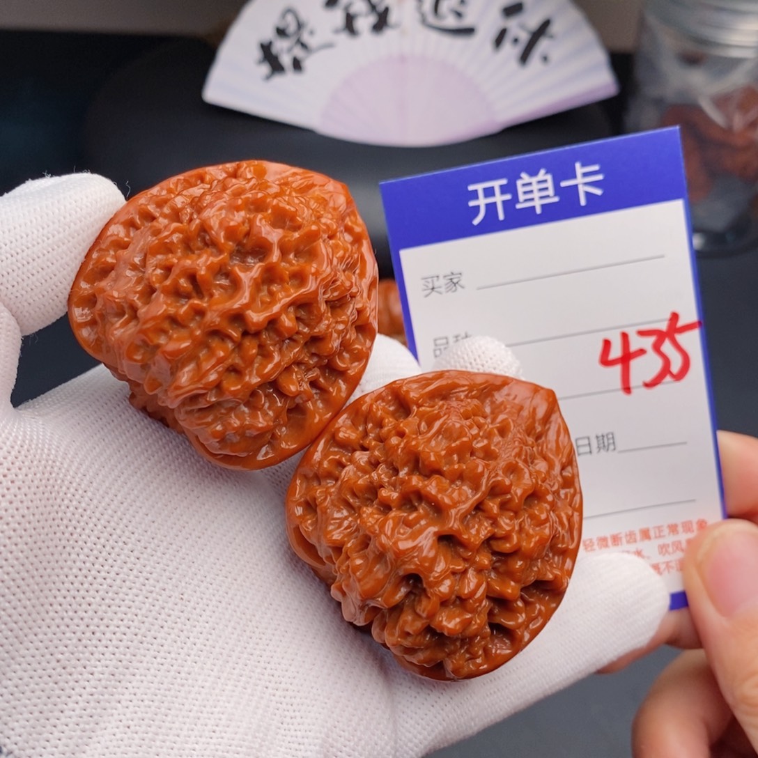 把件文玩核桃46官帽435